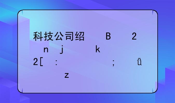 科技公司经营范围的多元化探索与深度解析